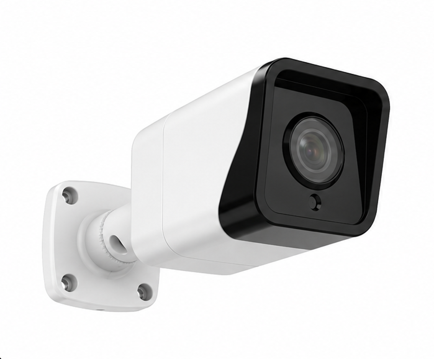 Lend'L 4MP indoor bullet CCTV camera — side profile with mounting bracket