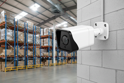 Lend'L CCTV camera on rent from golendl — professional surveillance camera close-up