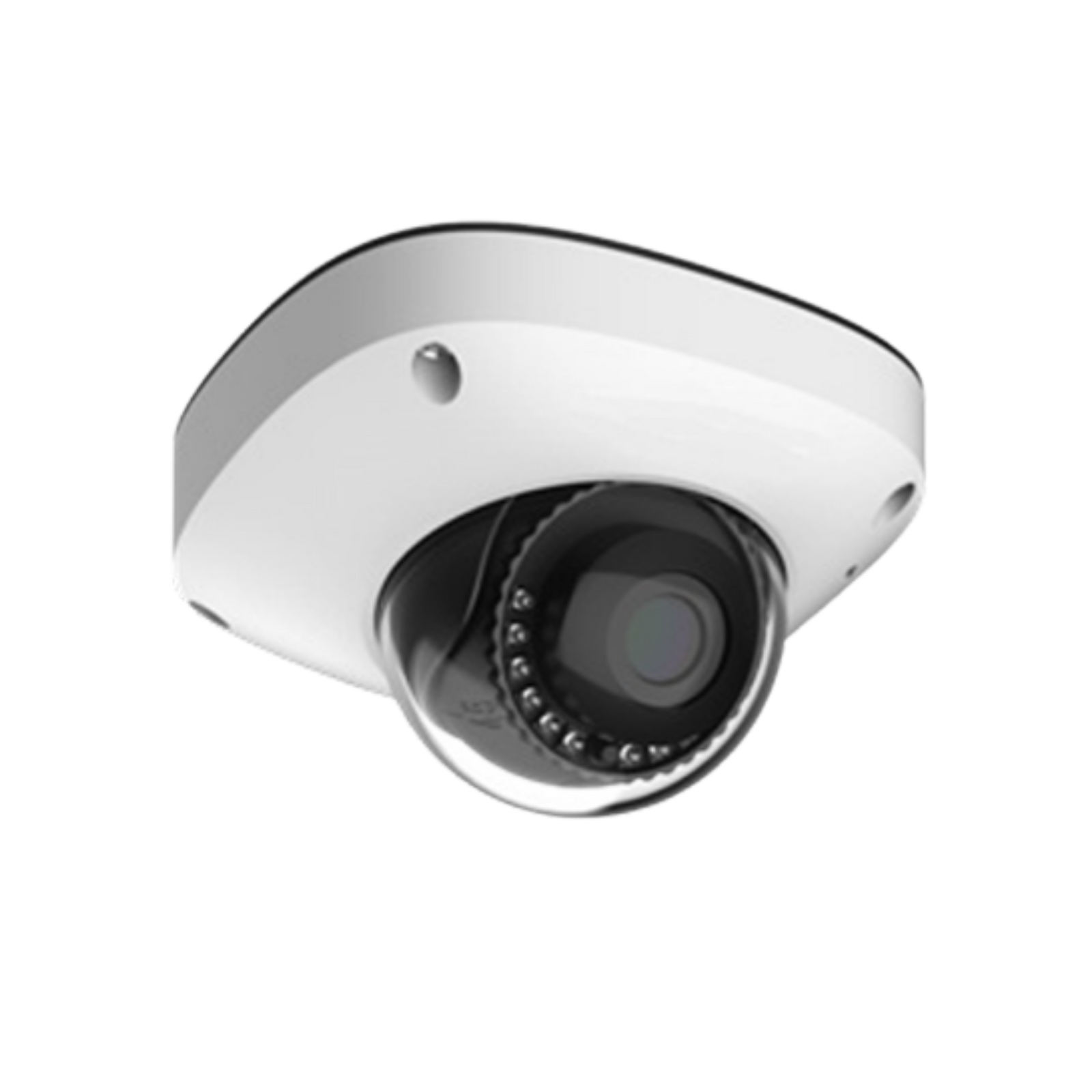 Lend'L outdoor mini dome CCTV camera on rent — 4MP, IP67 weatherproof, front view